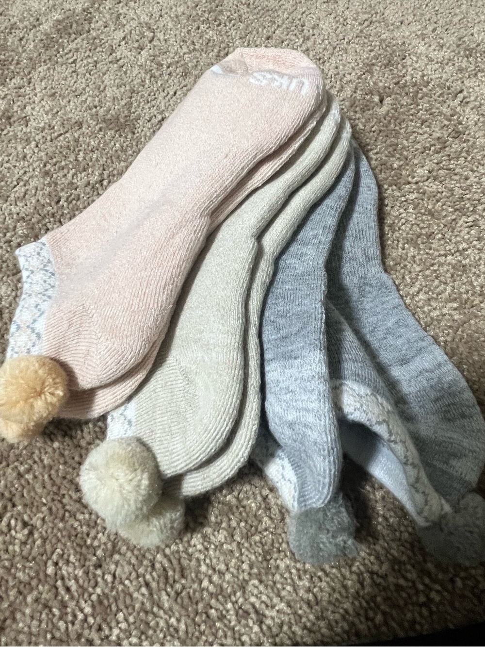 NEW Muk luks 3 pack Womens cushioned ankle socks size: 6-11